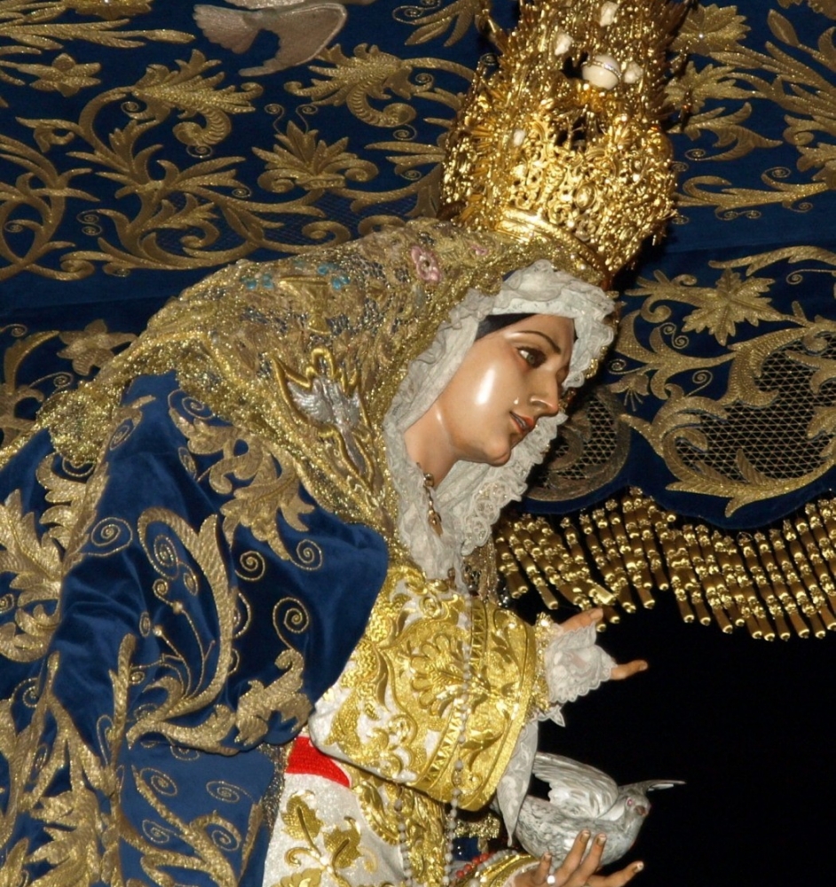 Se aplaza la presentación del trono de María Santísima de la Paloma