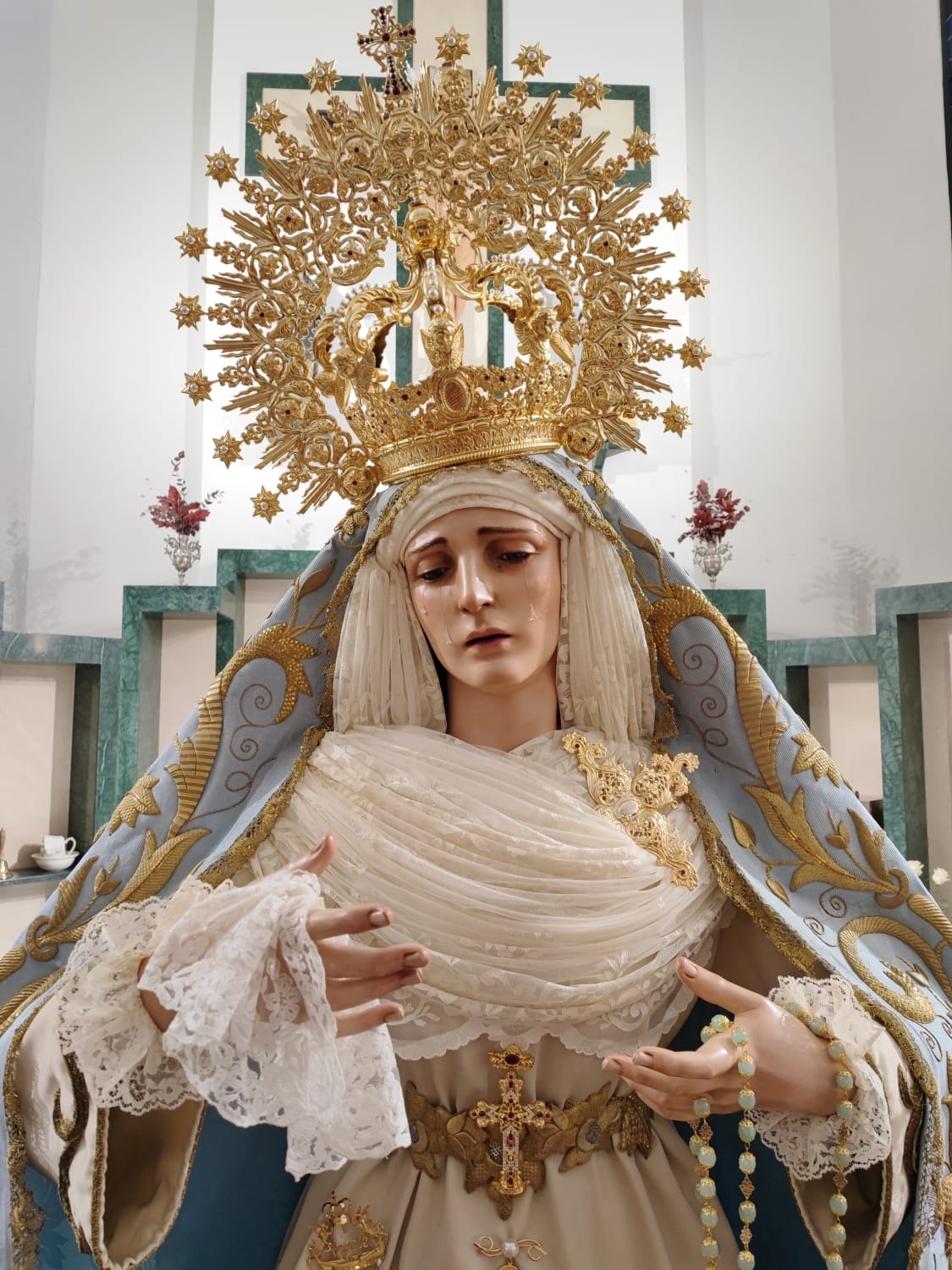 ÚLTIMA HORA: La Virgen de los Ángeles de La Humildad de Sevilla Este es bendecida