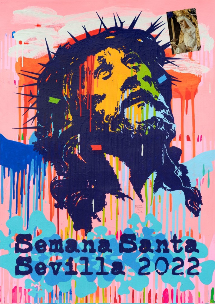 ÚLTIMA HORA: Presentado el cartel anunciador de la Semana Santa de Sevilla 2022, obra de Manolo Cuervo.