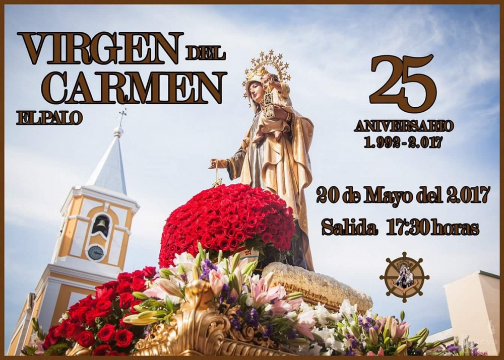 Este sábado Salida Extraordinaria​ Carmen de El Palo XXV Aniversario