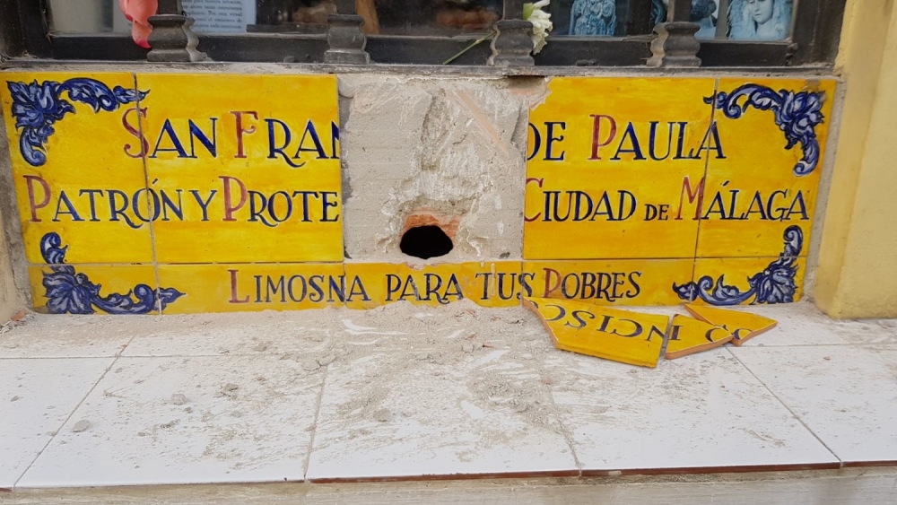 Intento de robo en la Casa de Hermandad del Monte Calvario