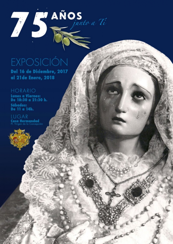 75 Años junto a Ti, una exposición que conmemora la primera salida procesional de Nuestra Señora de la Concepción