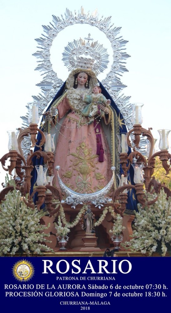 Salida procesional Rosario de Churriana