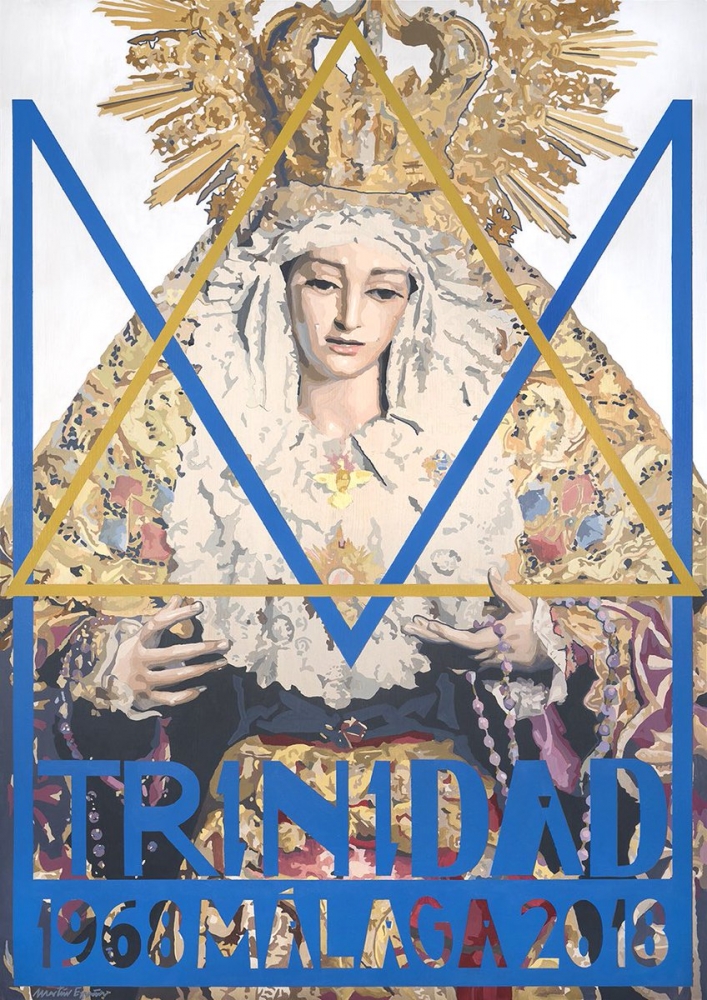 Presentado el cartel anunciador del Cincuentenario de la Virgen de la Trinidad