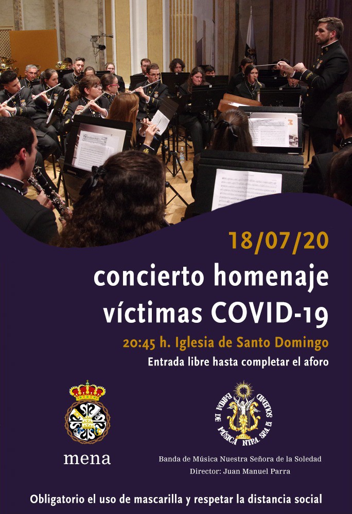 Concierto homenaje a las víctimas del Covid-19