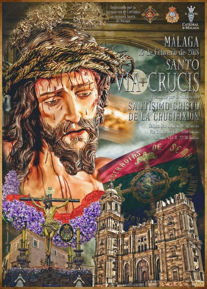 La Hermandad de Crucifixión anuncia su participación en el próximo Vía Crucis de la Agrupación de Cofradías