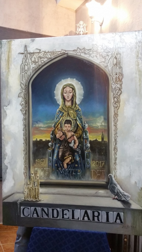 Así es el cartel del 50 Aniversario de la Candelaria Madre de Dios