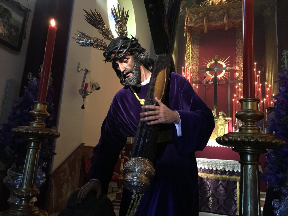 Vuelve al culto el Nazareno de los Pasos en el Monte Calvario