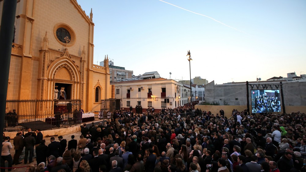 La Misa del Alba del Cautivo, a puerta cerrada y emitida por Canal Málaga