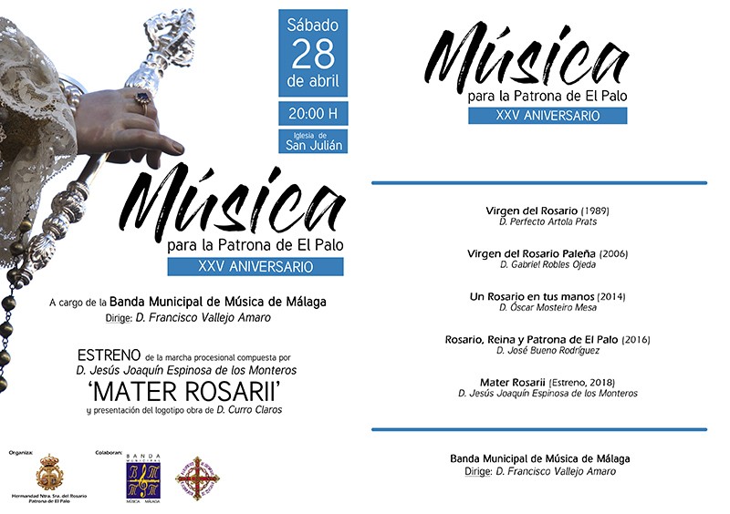 El Rosario de El Palo inicia el XXV Aniversario repasando su patrimonio musical